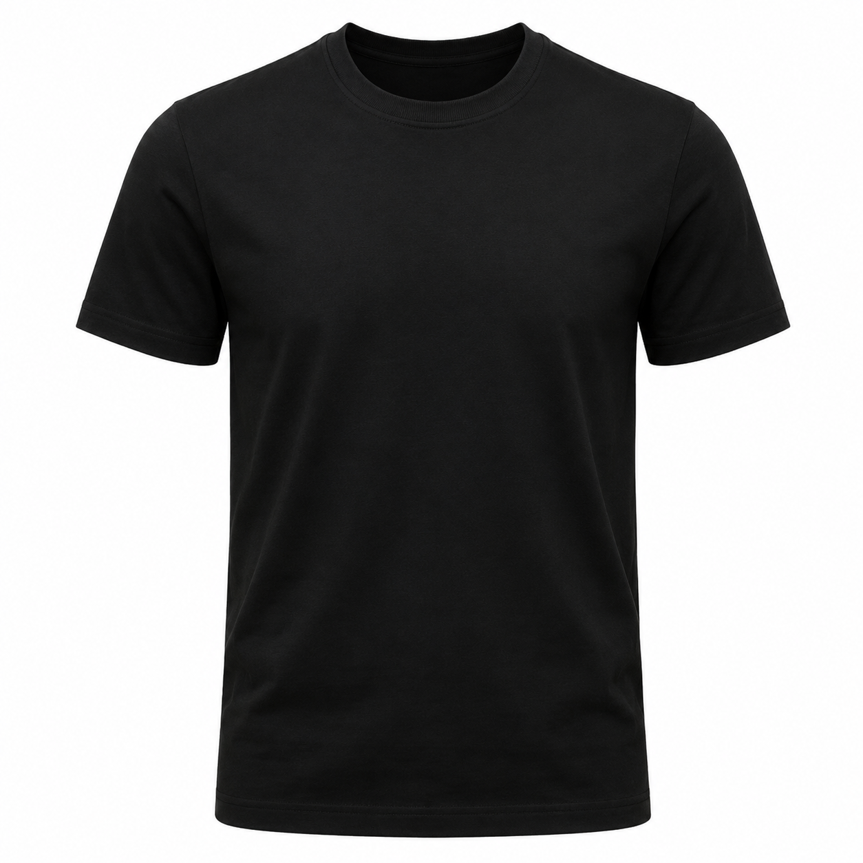 Premium Black Cotton T-Shirt | coolemanwear
